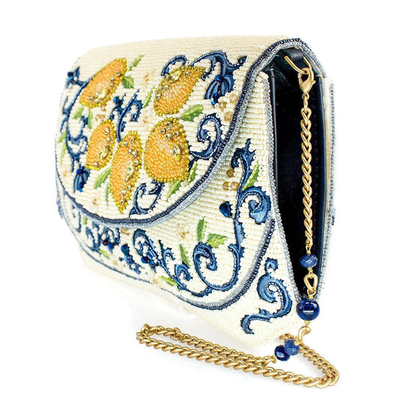 Quirks! Mary Frances Handbags Capri Lemons Crossbody Handbag by Mary Frances