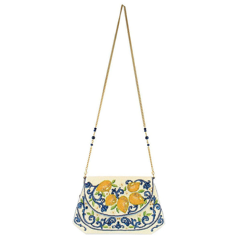 Quirks! Mary Frances Handbags Capri Lemons Crossbody Handbag by Mary Frances