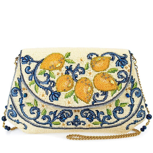 Quirks! Mary Frances Handbags Capri Lemons Crossbody Handbag by Mary Frances