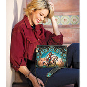 Quirks! Mary Frances Handbags Cowgirl Crossbody Handbag by Mary Frances