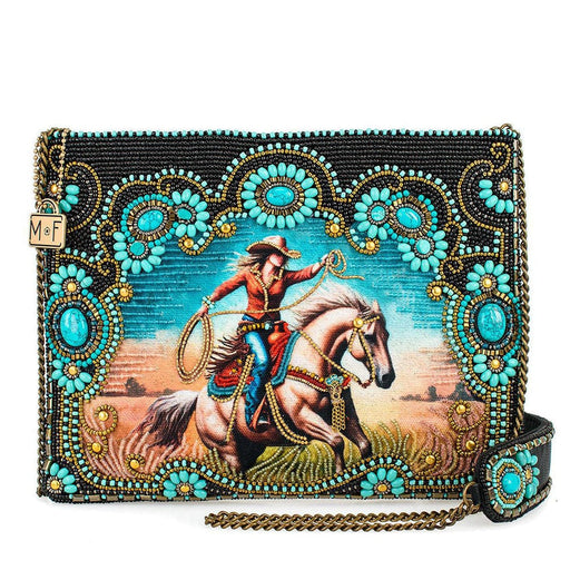 Quirks! Mary Frances Handbags Cowgirl Crossbody Handbag by Mary Frances
