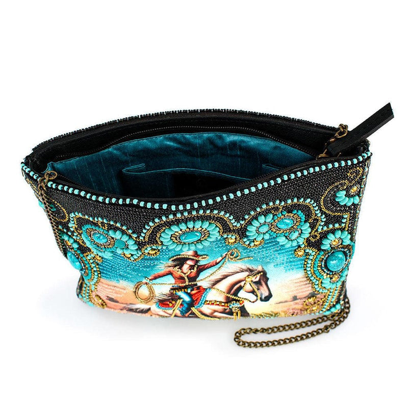 Quirks! Mary Frances Handbags Cowgirl Crossbody Handbag by Mary Frances