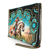 Quirks! Mary Frances Handbags Cowgirl Crossbody Handbag by Mary Frances