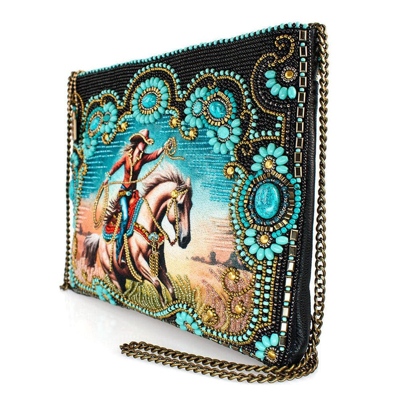 Quirks! Mary Frances Handbags Cowgirl Crossbody Handbag by Mary Frances