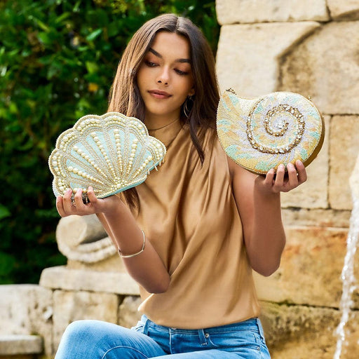 Quirks! Mary Frances Handbags Down By the Sea Crossbody Handbag by Mary Frances