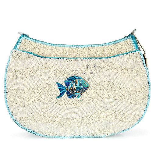 Quirks! Mary Frances Handbags Fish Harmony Crossbody Handbag by Mary Frances