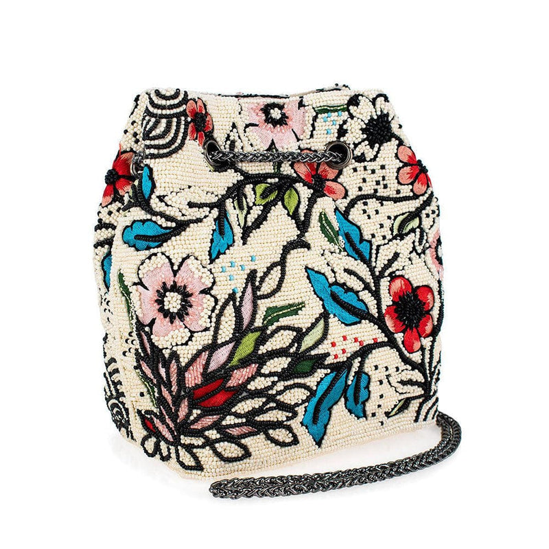 Quirks! Mary Frances Handbags Flower Child Convertible Crossbody/Shoulder Handbag by Mary Frances