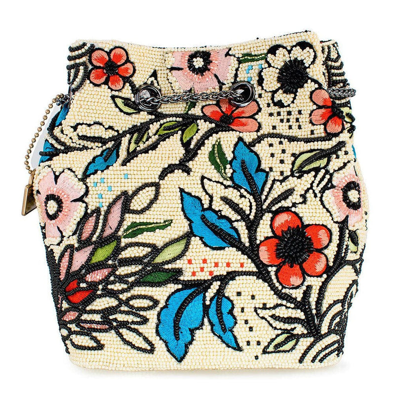 Quirks! Mary Frances Handbags Flower Child Convertible Crossbody/Shoulder Handbag by Mary Frances