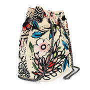 Quirks! Mary Frances Handbags Flower Child Convertible Crossbody/Shoulder Handbag by Mary Frances