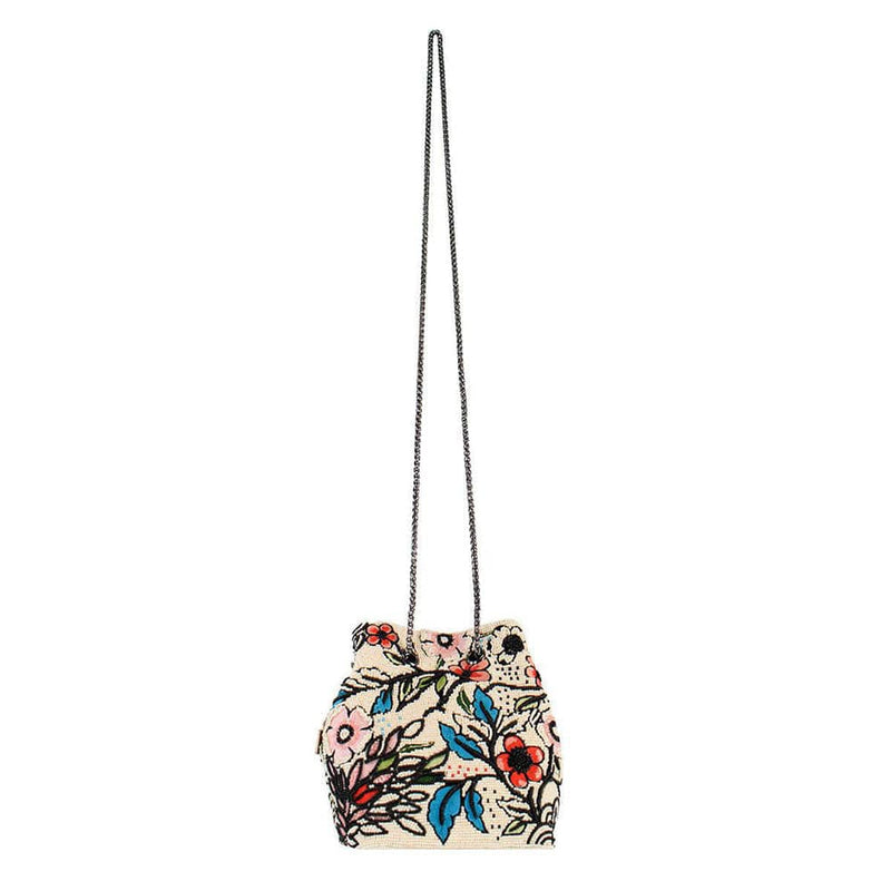 Quirks! Mary Frances Handbags Flower Child Convertible Crossbody/Shoulder Handbag by Mary Frances