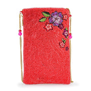 Quirks! Mary Frances Handbags Glamour Girl Crossbody Phone Bag by Mary Frances