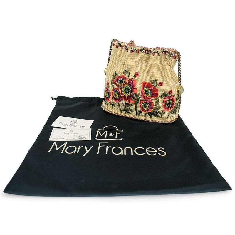 Quirks! Mary Frances Handbags In the Wild Crossbody Bucket Handbag by Mary Frances