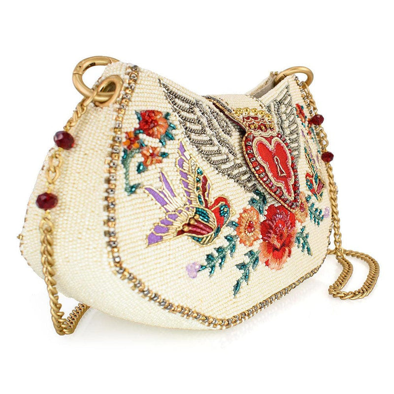 Quirks! Mary Frances Handbags Keepsake Crossbody Handbag by Mary Frances