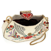 Quirks! Mary Frances Handbags Keepsake Crossbody Handbag by Mary Frances