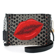 Quirks! Mary Frances Handbags Kiss Crossbody Handbag by Mary Frances