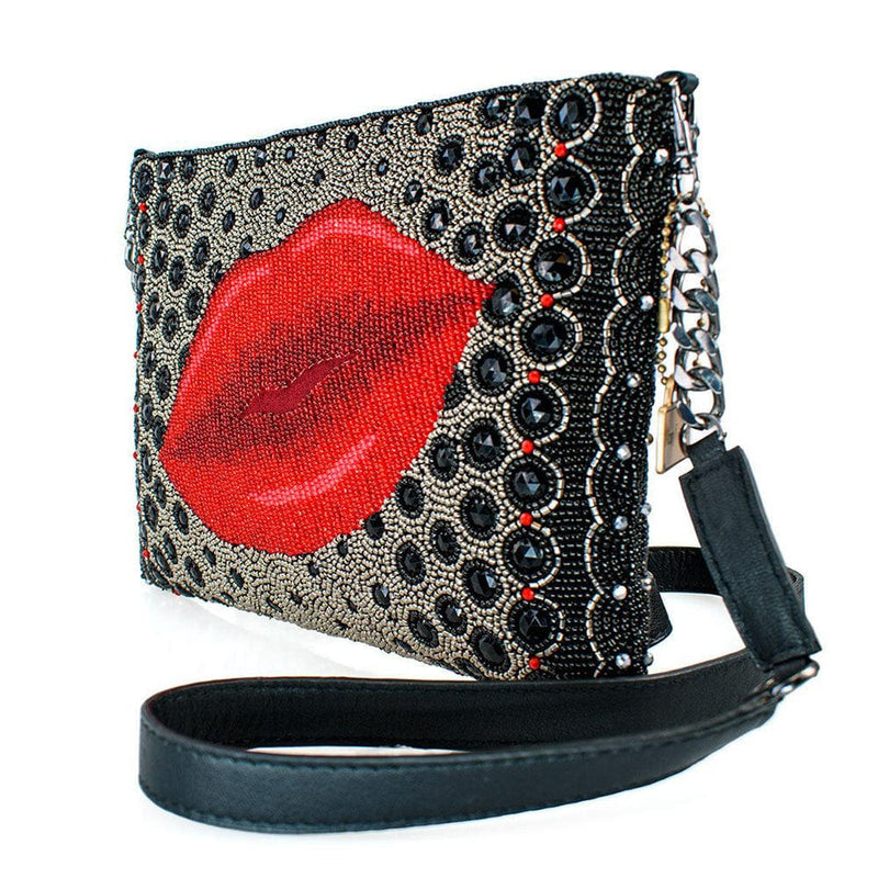 Quirks! Mary Frances Handbags Kiss Crossbody Handbag by Mary Frances