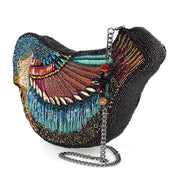 Quirks! Mary Frances Handbags Lustrous Wings Crossbody Handbag by Mary Frances