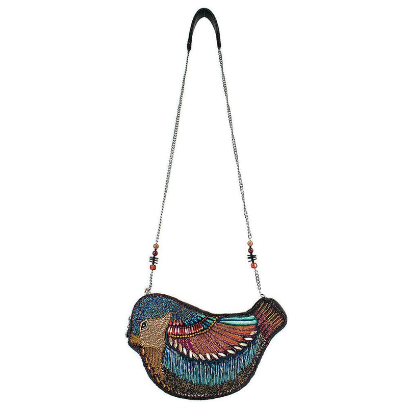 Quirks! Mary Frances Handbags Lustrous Wings Crossbody Handbag by Mary Frances