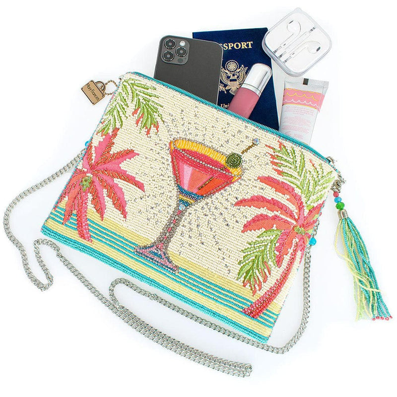 Quirks! Mary Frances Handbags Palm Paradise Crossbody Handbag by Mary Frances