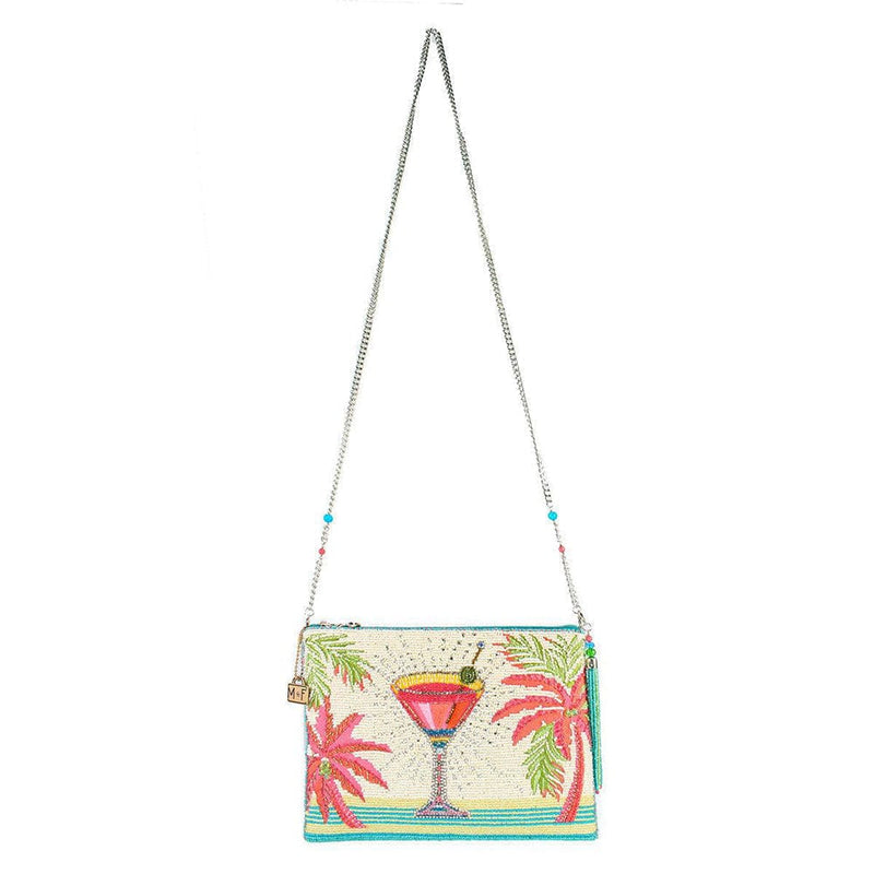 Quirks! Mary Frances Handbags Palm Paradise Crossbody Handbag by Mary Frances