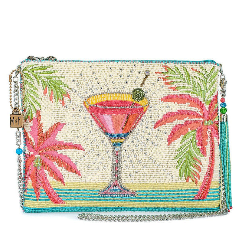 Quirks! Mary Frances Handbags Palm Paradise Crossbody Handbag by Mary Frances