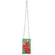 Quirks! Mary Frances Handbags Poppy Field Crossbody Phone Bag by Mary Frances