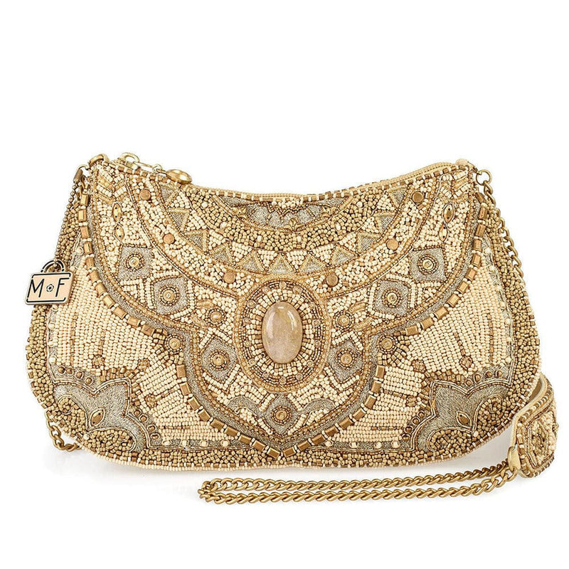 Quirks! Mary Frances Handbags Sand Dune Crossbody Handbag by Mary Frances