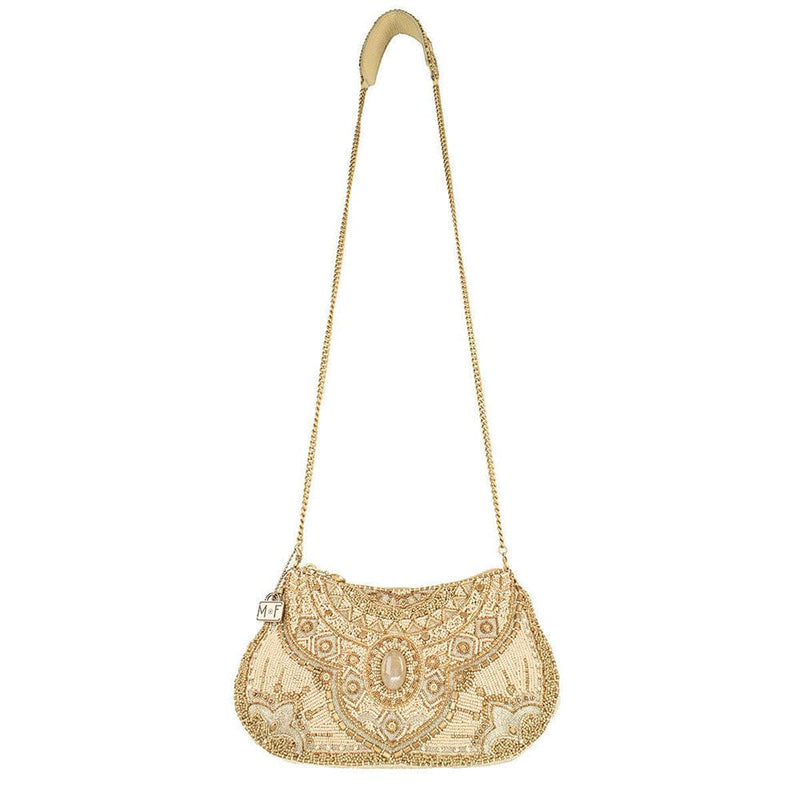 Quirks! Mary Frances Handbags Sand Dune Crossbody Handbag by Mary Frances