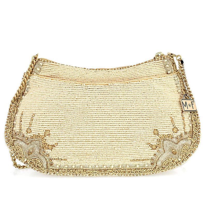 Quirks! Mary Frances Handbags Sand Dune Crossbody Handbag by Mary Frances