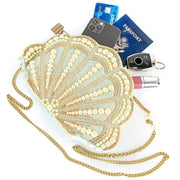 Quirks! Mary Frances Handbags Seaside Luxury Crossbody Handbag by Mary Frances