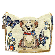 Quirks! Mary Frances Handbags Shaggy Crossbody Handbag by Mary Frances