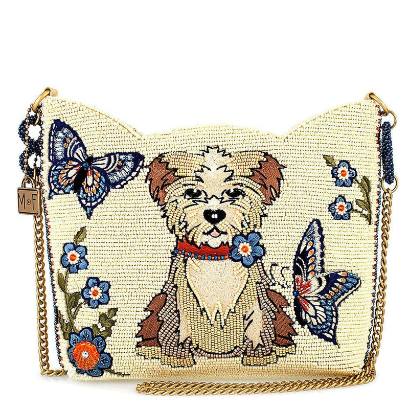 Quirks! Mary Frances Handbags Shaggy Crossbody Handbag by Mary Frances