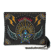 Quirks! Mary Frances Handbags Starstruck Crossbody Handbag by Mary Frances