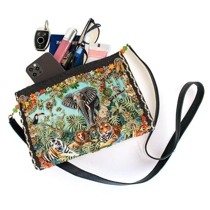 Quirks! Mary Frances Handbags Wild Kingdom Crossbody Handbag by Mary Frances
