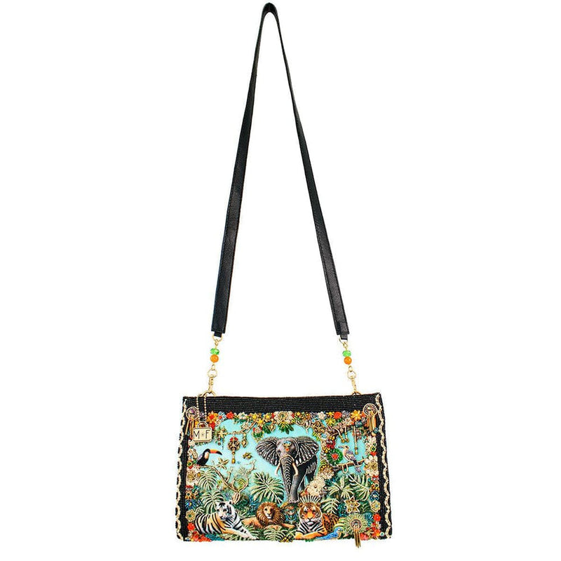 Quirks! Mary Frances Handbags Wild Kingdom Crossbody Handbag by Mary Frances