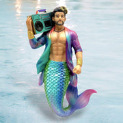 Quirks! Mermen Collectible Ornaments by December Diamonds Big Booming Box Merman Collectible *NEW FOR 2025*