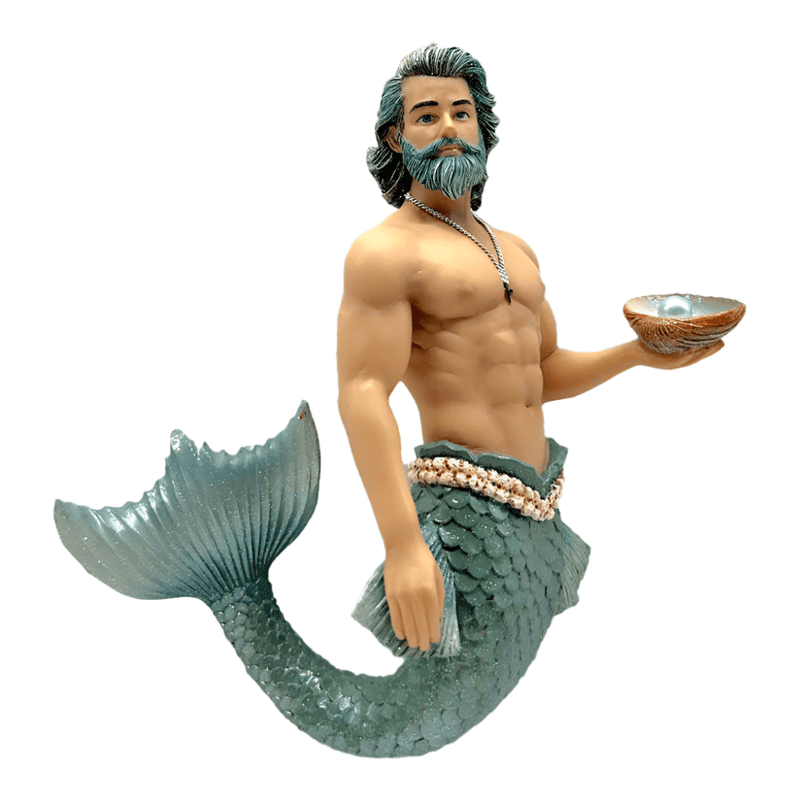 Quirks! Mermen Collectible Ornaments by December Diamonds Pearl Collector Merman Collectible *NEW FOR 2025*