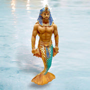 Quirks! Mermen Collectible Ornaments by December Diamonds Pharaoh Merman Collectible *NEW FOR 2025*