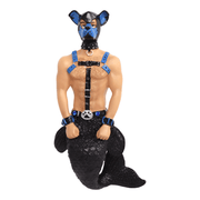 Quirks! Mermen Collectible Ornaments by December Diamonds Pup (Blue Version) Merman Collectible *NEW FOR 2025* Shipping SEPTEMBER