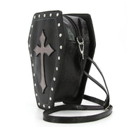 Quirks! Metallic Cross Coffin Bag