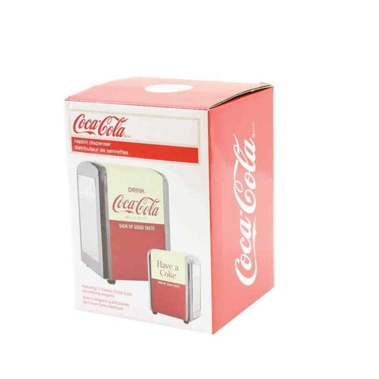 Quirks! napkin dispenser Nostalgic Coca-Cola Half Size Napkin Dispenser