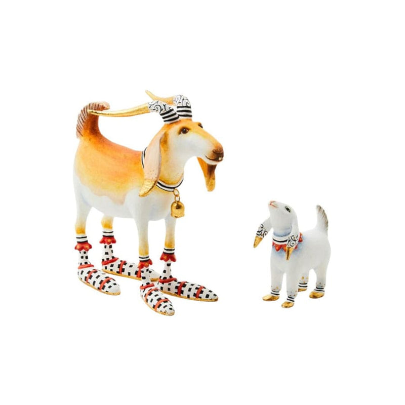 Quirks! Nativity Sets Nativity Nathan & Noel Goat Figures by Patience Brewster