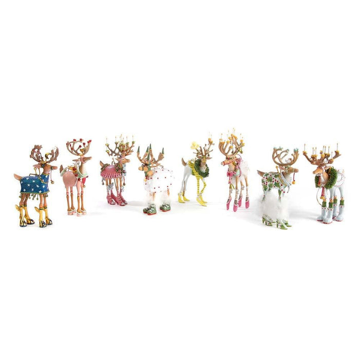 Quirks! Ornament Dash Away Blitzen Reindeer Ornament by Patience Brewster