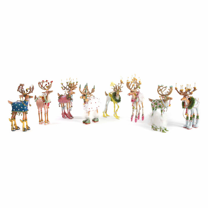 Quirks! ornament Dash Away Comet Reindeer Ornament by Patience Brewster