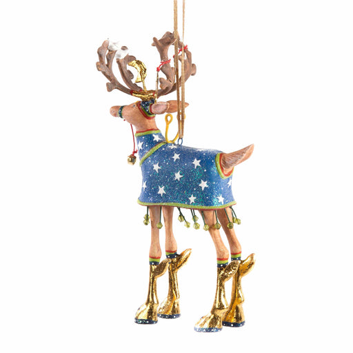 Quirks! ornament Dash Away Comet Reindeer Ornament by Patience Brewster