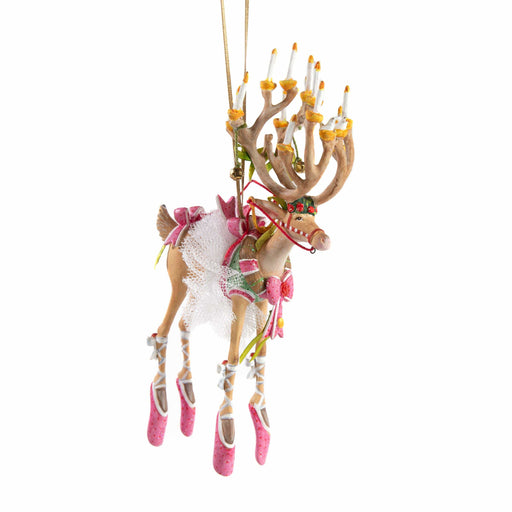 Quirks! ornament Dash Away Dancer Reindeer Ornament by Patience Brewster