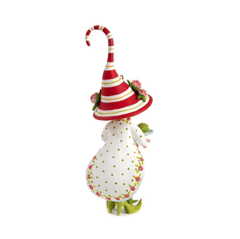 Quirks! Ornament Dash Away Mrs. Santa's Elf Ornament by Patience Brewster