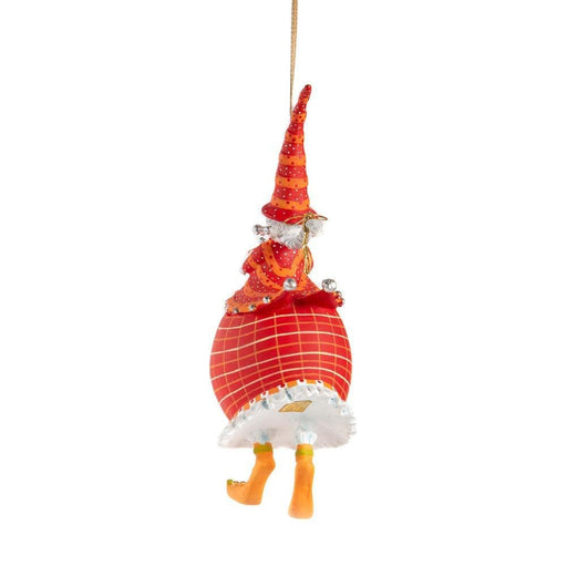 Quirks! Ornament Dash Away Red Mrs. Santa Ornament by Patience Brewster