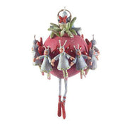 Quirks! ornaments 12 Days 11 Ladies Dancing Ornament by Patience Brewster