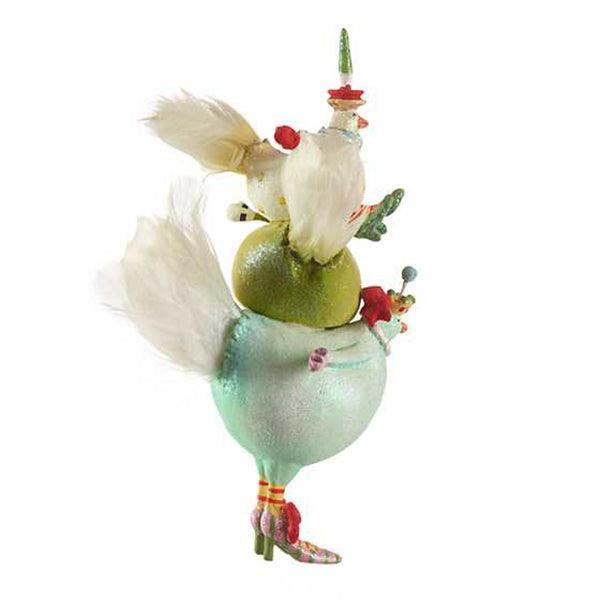 Quirks! ornaments 12 Days 3 French Hens Ornament by Patience Brewster